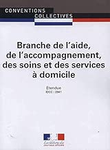 Download Branche de l'aide, de l'accompagnement, des soins et des services à domicile - Convention collective nationale étendue - 2e édition - Brochure n°3381 - IDCC : 2941 PDF