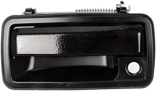 Dorman 77125 Front Driver Side Exterior Door Handle Compatible with Select Chevrolet/GMC/Oldsmobile Models, Smooth Black