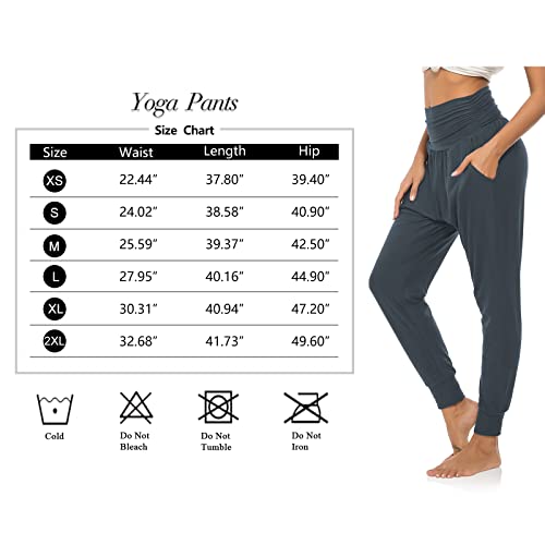 Dibaolong Womens Yoga Sweatpants Loose Workout Joggers Pants Comfy Lounge Pants With Pockets Melanite M #TOP5
