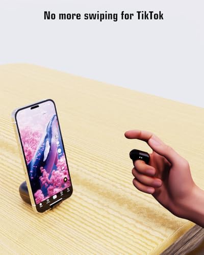 Télécommande TikTok iPhone Android bague de défilement Bluetooth PC - 3