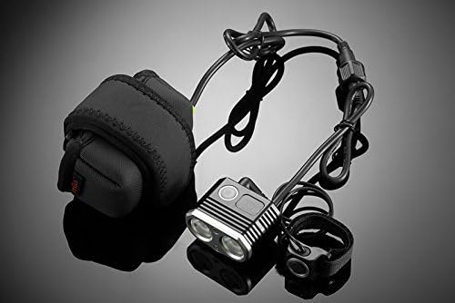 ITUO Led Bike Headlight, USB Rechargeable&Waterproof Bike Light, 1500 Lumens Neutral White(6800mAh Battery Pack) for Mountain Cycling, Hiking and Camping Wiz-XP2