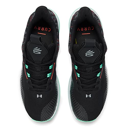 Under Armour Unisex Curry Hovr Splash 2 Basketball Shoes (Black/Antifreeze-002, Us_Footwear_Size_System, Adult, Men, Numeric, Medium, Numeric_10) #TOP3