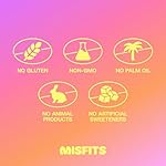 Misfits Protein Bar Variety Pack | Nutrition Bars - 14-15g Protein, 1g Sugar, Plant-based, Low Carb, Non-GMO, Gluten Free Snacks | Pack of 12, Multiple Flavors - Image 5