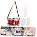 LIOOBO 1 Set Percussion Instrument Snare Drum for Early Learning Develops Rhythm Skills Durable and Safe present for Young Musicians