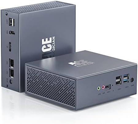 Mini PC Intel 12th Gen N95(up to 3.40Ghz) 8GB DDR4 256GB M.2 SSD Mini Desktop Computer Windows 11 Pro Mini Computers Support 4K Dual Display/BT 4.2/ WiFi 5/USB 3.0/ Auto Power On