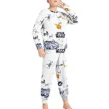 スターウォーズ 長袖パジャマ キッズパジャマ 男の子 女の子 ルームウエア 上下セット 子供服 長袖 長ズポン 寝間着 秋冬 100-150cm 快適 肌触りがいい カジュアル