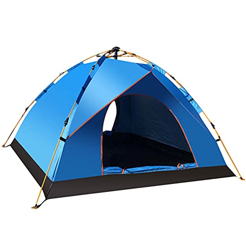 Carpa automática plegable para 1-2 personas azul miniatura 1