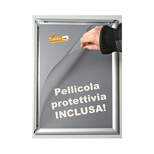 CORNICE ESPOSITIVA PUBBLICITARIA 70x100 DA MURO UFFICIO NEGOZIO AGENZIA CRPT16