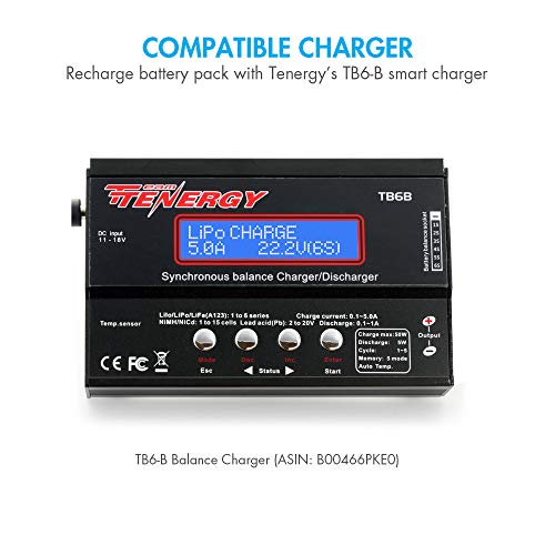 Tenergy 2 Pack Nimh Receiver Rx Battery With Hitec Connectors 4.8V 2000Mah High Capacity Rechargeable Battery Pack For Rc Receivers, Rc Aircrafts And More #TOP4