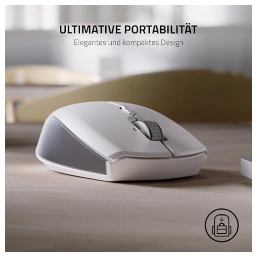 Razer Pro Click Mini - Tragbare Maus Weiß