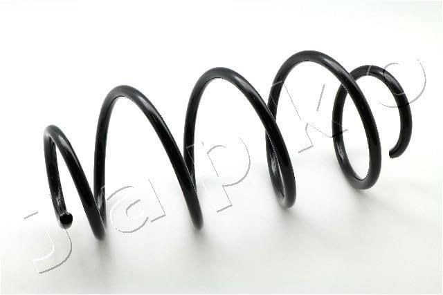 JAPKO 2x Muelle de suspensión Eje delantero Compatible con CITROËN C4 II Hatchback NC ZCJ3412A