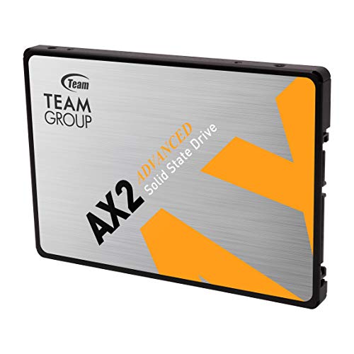 TEAMGROUP AX2 SATA SSD 512GB 6Gb/s �ǂݍ��ݍő�530MB/s �������ݍő�470MB/s���� 2.5�C���` 7mm�� ���{����3�N���K�ۏ� T253A3512G0C101