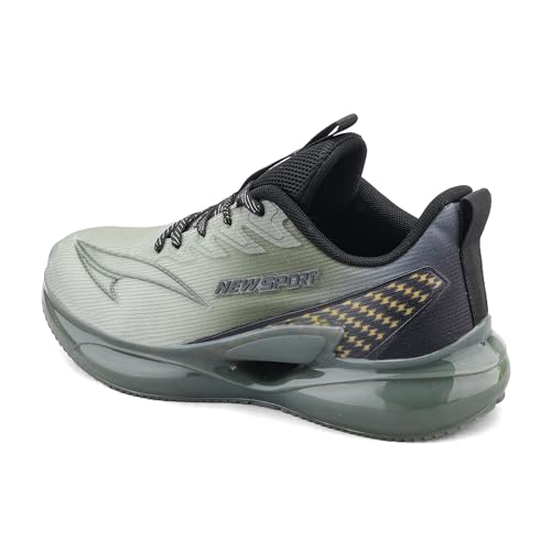 Image of ASIAN Quantum-27 Men's Sports Running Shoes with See-Through Air Sole, Memory Foam Comfort, Breathable Knit Upper & Stylish Athletic Performance Design