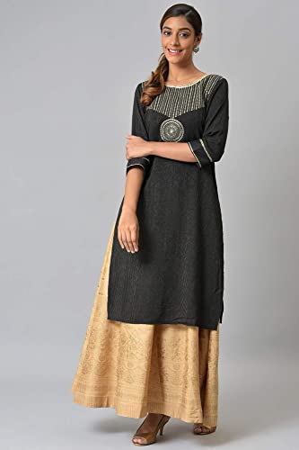 Image of Aurelia Women Polyester Printed Strechable Maxi Skirt | Ankle Length Skirt