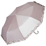 VON LILIENFELD Paraguas Bolsillo Sombrilla Boda Nupcial Mujer Elena Plateado VON LILIENFELD Paraguas Bolsillo Sombrilla Boda Nupcial Mujer Elena Plateado