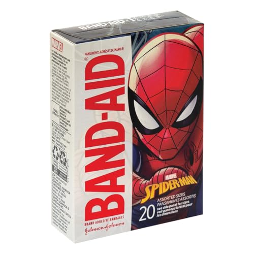 Image of SmileMakers Band-Aid® Spider-Man Bandages - First Aid Supplies - 20 per Pack