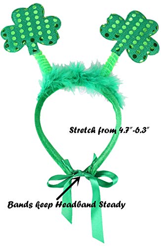 50% Off St. Patrick's Day Dog Costume with Headband & Bandana