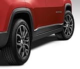 Mopar 82214641AE Rock Rails Black galvanized steel, these Rock Rails protect the rocker panel area of your Jeep Compass. Set includes two Rock Rails and hardware