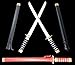 TukTek Kids First Set of 3 Toy Ninja Swords with Sheath Costume Accessory 24” Plastic Samurai Sword for Boys & Girls