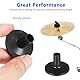 GLEAVI 20 Stück Beckenhülsen Mit Holzstäben - Hochwertige Beckenständerhülsen Für Trommel Ersatzzubehör - Ideal Für Musiker Und Percussion Enthusiasten