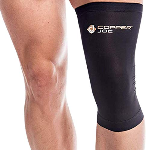 2 Pack - Copper Joe Knee Compression Sleeve, Knee Brace Sleeve Wrap for Knee Pain Relief ,Knee Sleeves for Weightlifting, Running, Meniscus Tear, ACL, Arthritis, Gym, Arthritis & ACL For Men & Women (Small) 2 Pack - Copper Joe Knee Compression Sleeve, Knee Brace Sleeve Wrap for Knee Pain Relief ,Knee Sleeves for Weightlifting, Running, Meniscus Tear, ACL, Arthritis, Gym, Arthritis & ACL For Men & Women (Small)
