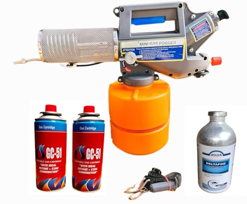Image of SHoRI Mosquito Killer Fogging Machine Powerful Pest Control (SHoRI FOG-1, GAS CAN -2, DELTAFOG 500ML-1)