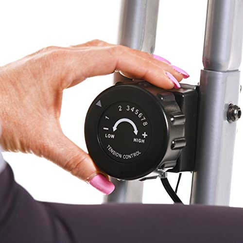 Image of Exercise Bike Magnetic Upright Exercise Bike With Heart Pulse Sensors，Fitness Equipment Home Gym