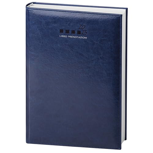 pubblimania Libro Agenda delle Prenotazioni 2025. Per Ristoranti, Pub, Pizzerie. Professionale - Copertina Rigida cm 21x30