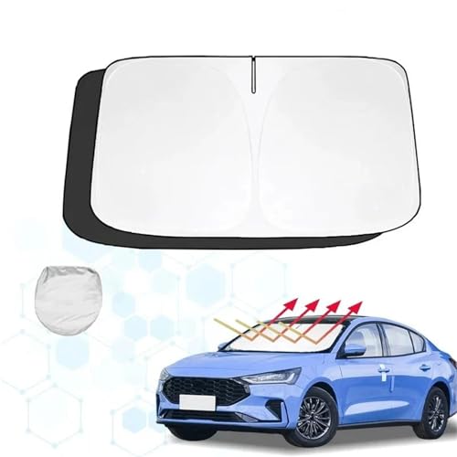Pare brise soleil pour Ford Focus MK2 MK3 MK4 bloque UV pliable