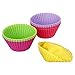 30 Szt. Silikonowe Kubki Do Pieczenia, Wielokrotnego Użytku Kubki Muffin, Zestaw Foremek do Ciasta Wkładki Nieprzywierające Łatwe Wyjmowanie z Form, Zestaw Foremek Ciasto Truflowych, Bez BPA.