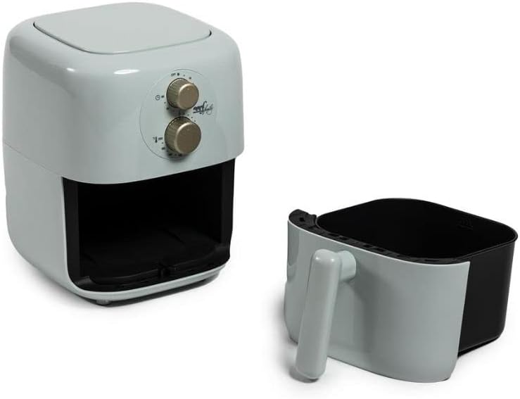 Melchioni Family | Friggitrice ad Aria, Cottura senza Olio, Cestello Removibile con Maniglia, Capienza 3 L, Timer 60 minuti, Temperatura 80-200°C, Griglia Cattura Oli, Classe A+, Modello Cloe Melchioni Family | Friggitrice ad Aria, Cottura senza Olio, Cestello Removibile con Maniglia, Capienza 3 L, Timer 60 minuti, Temperatura 80-200°C, Griglia Cattura Oli, Classe A+, Modello Cloe