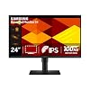 Samsung 24” (S40GD) Borderless Business Monitor with IPS Panel, 100Hz Refresh Rate, Eye Saver Mode, Ergonomic Design, Game Picture Mode, LS24D408GANXGO
