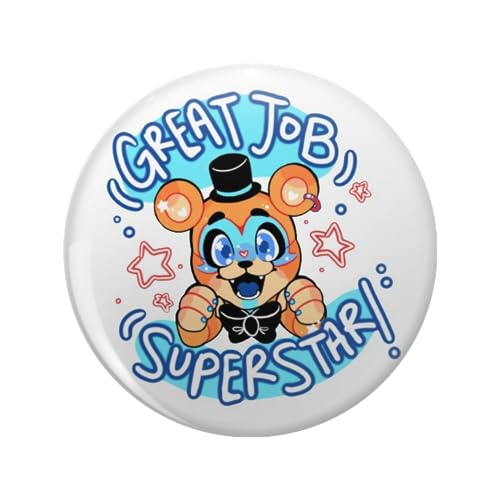 Glamrock Freddy Fnaf Lapel Pin Cute Brooch Pins Badges