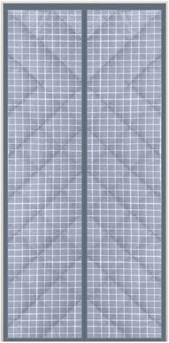 コットンカーテン 玄関 ドア用 マグネット暖簾自動で閉まる 間仕切りカーテン パネル 冬は暖かい 取り付け簡単 ドア用 断熱 省電対策 遮光 ドア 網戸玄関カーテンオックスフォード布厚手コットンドアカーテン耐候性ヘビーデューティコットンブランケット 防水、