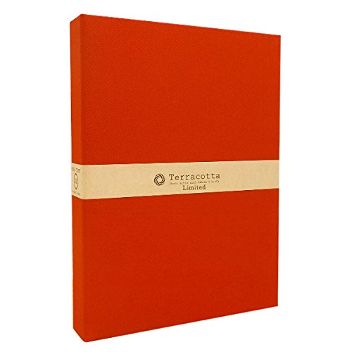 ナカバヤシ 無線綴ポケットアルバム テラコッタ L判3段 ガーネットレッド TER-L3P-140-GR