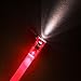 Life Gear 6 Pack RED LED Light Stick, Reusable Glow Stick or Glow Wand | Emergency Safety Glow Stick, Flashlight and Whistle