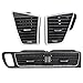 1PCS Car Air Condition Vent Frame Car Dashboard AC Air Vent Grill Compatible For Audi Q5 2009 2010 2011 2012 2013 2014 2015 2016 2017 2018(Right front row)