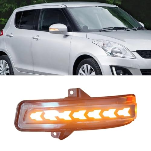 Clignotant LED dynamique pour rétroviseur Swift 2015 à défilement fluide - 7