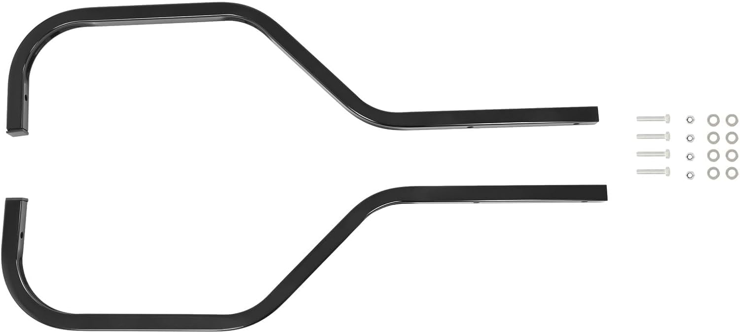 Suitable for Black Powder Coated Rear Roof Strut for 1996 and Newer EZGO TXT Golf Carts – Durable Steel Construction