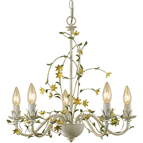 Af Lighting 7046-5H Grace Five-Light Star Flower Chandelier #TOP14