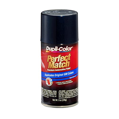 Image of Dupli-Color EBGM05007 Perfect Match Automotive Spray Paint - General Motors Dark Ming Blue Metallic, 25 WA722J - 8 oz. Aerosol Can