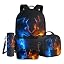Water Flame Wolf