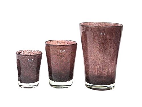 DutZ Übertopf Conic VASE Cassis Bubbles (H36 D24)