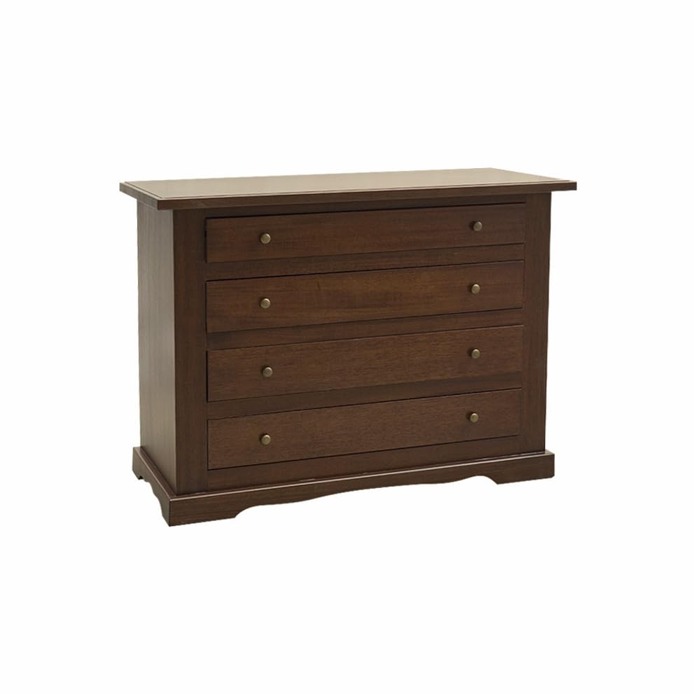 Tipo di prodotto: CREDENZA Vicentini arreda COMO\' CASSETTIERA IN LEGNO MOD TOSCANO NOCE