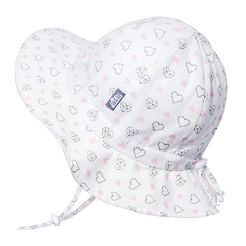 Image of JAN & JUL Original Grow-with-Me Adjustable Cotton Sun-Hats 50+ UPF (Baby, Toddler, Kid)