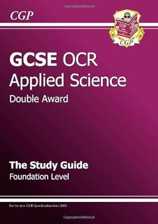 GCSE Applied Science (Double Award) OCR Study Guide