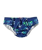  Kanz Jungen, Badeshorts, Schwimmwindel, Mehrfarbig (allover 0003), 80