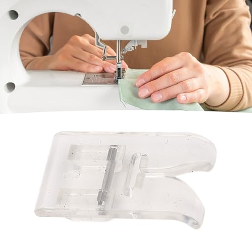 Pie prensatela abierto satín de plástico para máquina de coser miniatura 4