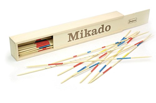 Jeujura - 8190- Jeux de Société-Grand Mikado en Bois - 50 cm - Coffret en Bois