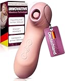 INTIMA Klitoris Stimulator & Druckwellenvibrator für Sie | Klitoris Sauger | Auflegevibrator mit Sauger & Vibration für Frauen | Dildo | Vibratorensets für Frauen | Sex Spielzeug für Paare | Sex Toy
